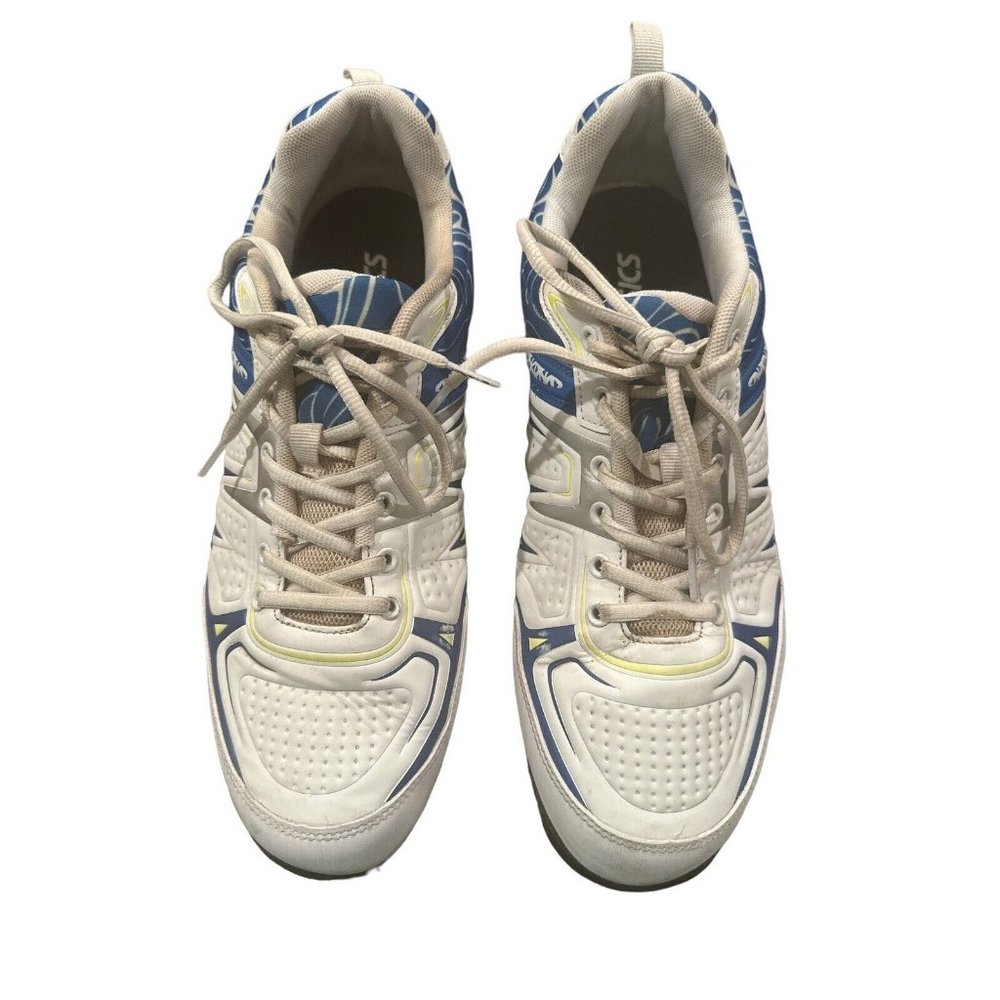 Acacia Mens Dinkshot 31-060 White Royal Pickleball Sneakers Sz 12‎ Excellent